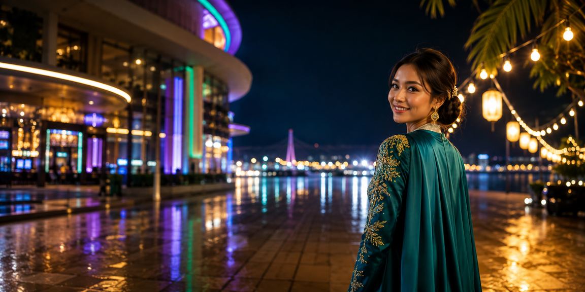 Suasana pertaruhan perayaan Hari Raya di platform kasino pv20 Kuching Sarawak